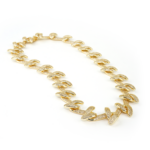 Studded San Marco Chain- Gold 24mm
